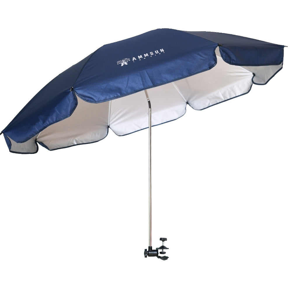 AMMSUN 52 inches Clip-On Umbrella Chair Umbrella with Universal