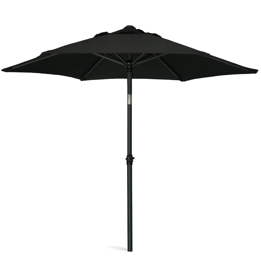 6ft patio umbrella tilt AMMSUN 6ft Patio Table Umbrella,Black