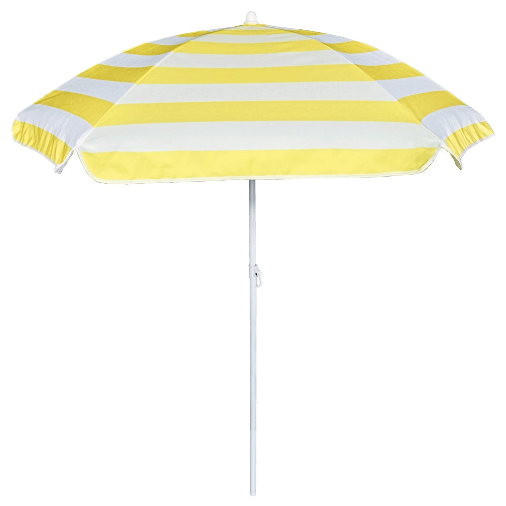 AMMSUN 5ft Kid Umbrella, Yellow White