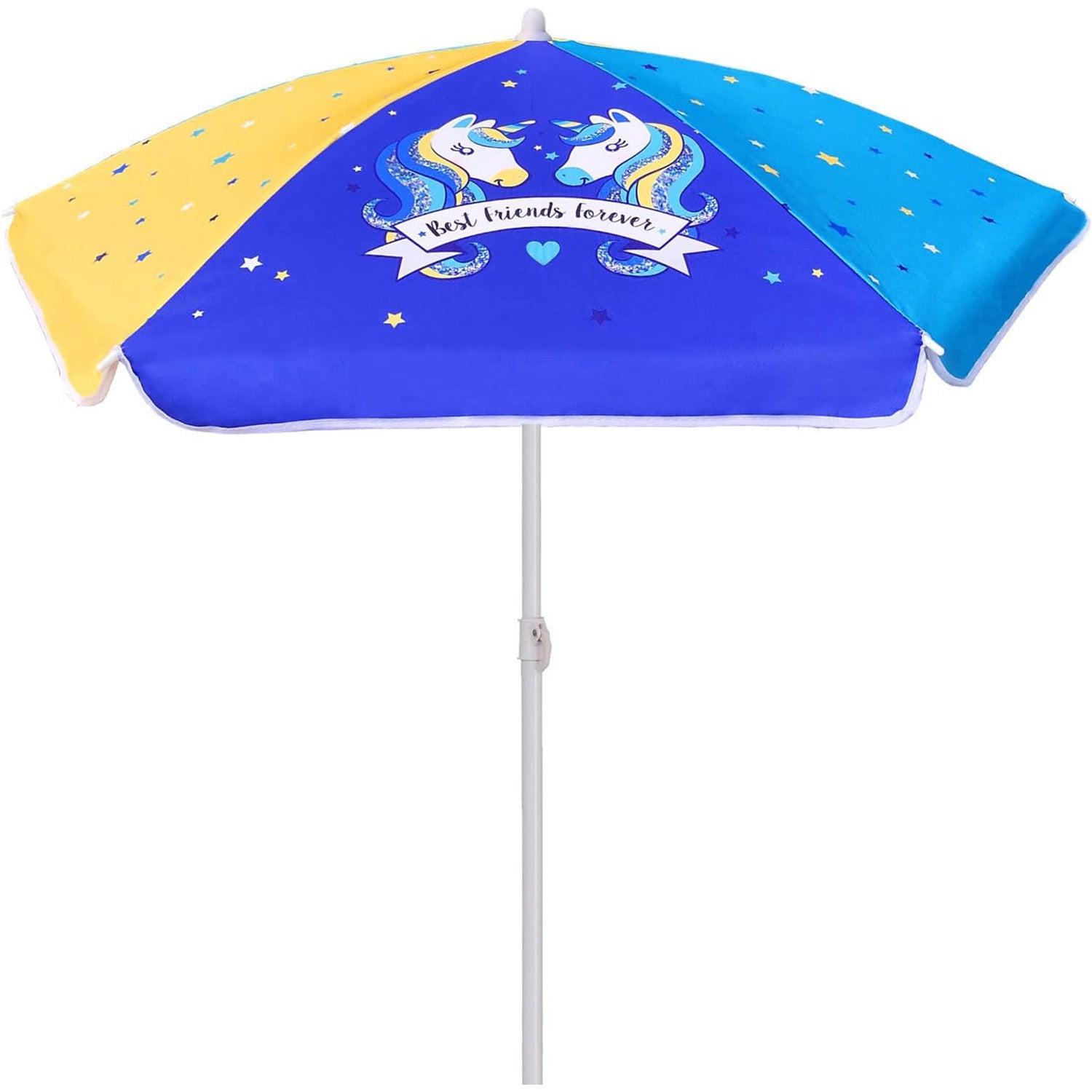 AMMSUN 47 inches kid Umbrella for Sand and Water Table Unicorn Pattern