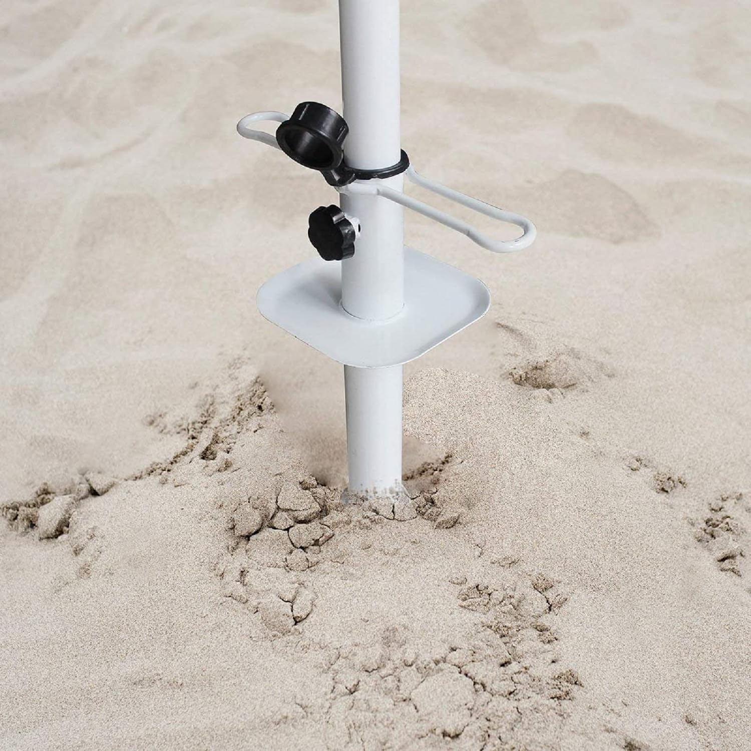 AMMSUN Metal Beach Umbrella Sand Anchor