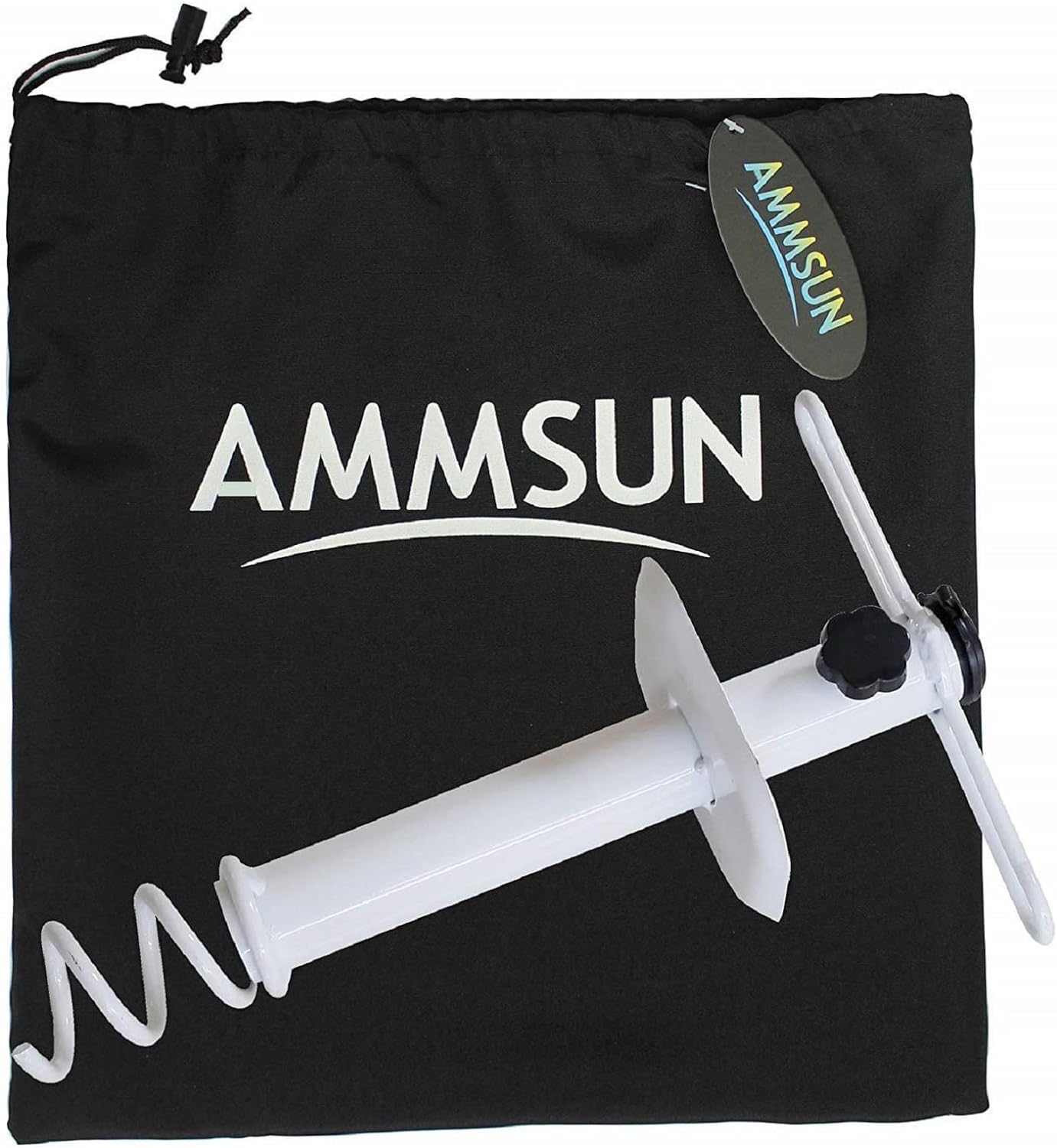 AMMSUN Metal Beach Umbrella Sand Anchor