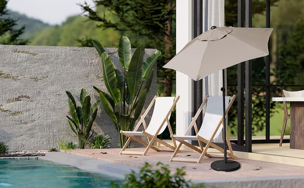 Which Color is Best for a Patio Umbrella to Guard Against Sunlight?