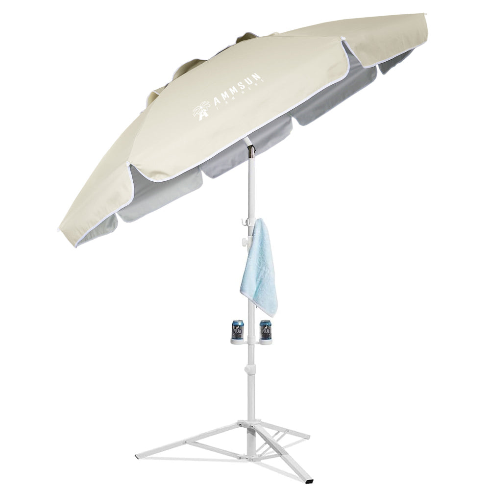 エマルなど6点　umbrella様 AMMSUN 6.5ft Portable Sports Umbrella with Stand, Beige | AMMSUN