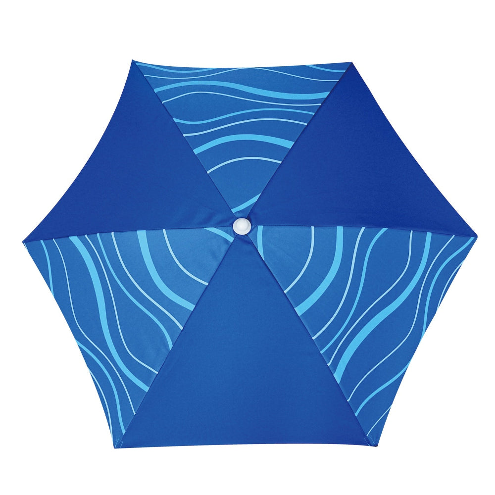AMMSUN 5ft navy blue kids Umbrella for water table sand box -  beach umbrella for sand