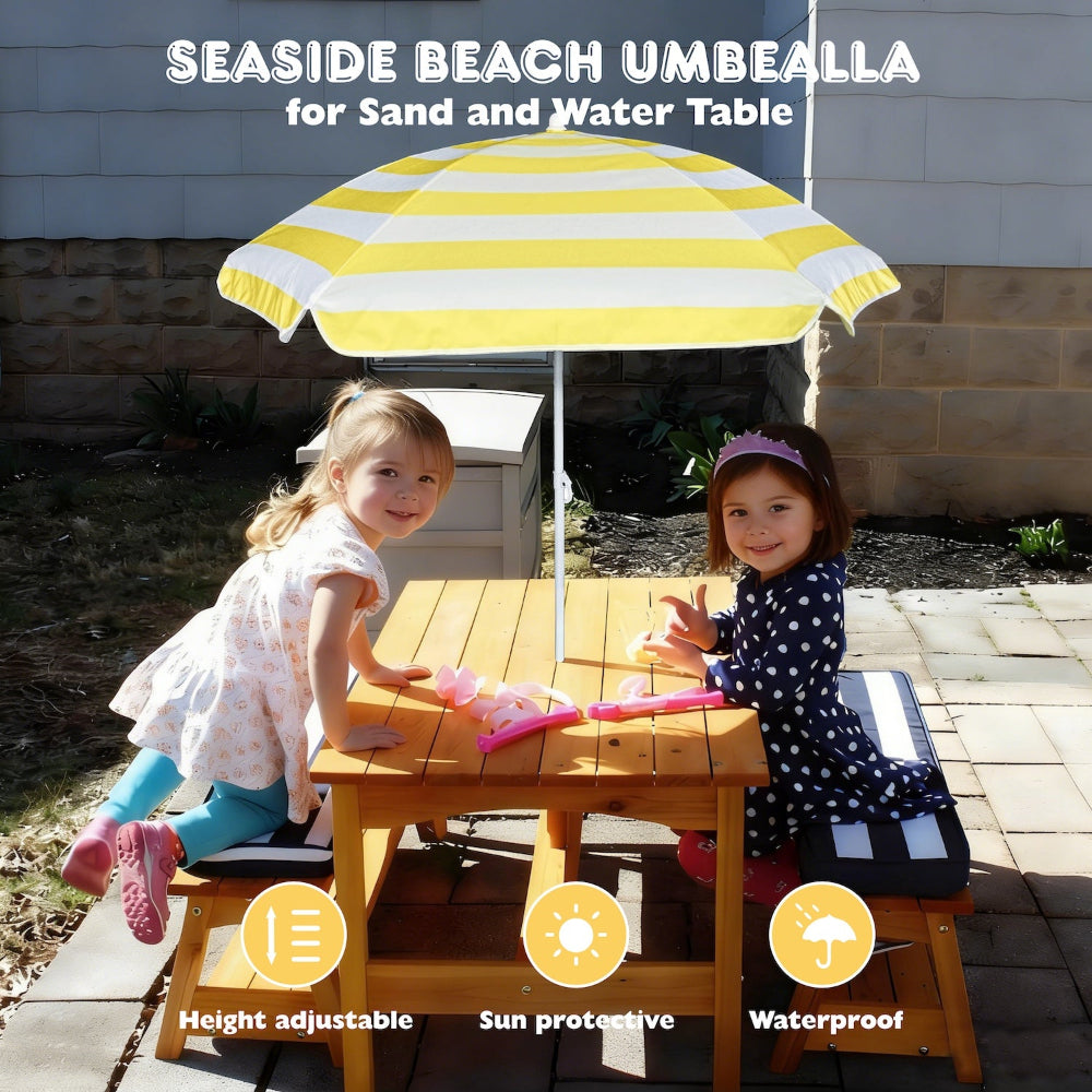 child size patio umbrella Eiszhjk Replacement 70 Inches Compatible with Little Tikes Picnic Table, Portable Picnic Outdoor Sunshade, Durable Umbrella for Camping, Beach and Garden : Patio, Lawn & Garden Kids Durable Umbrellas for children Beach Camping Garden Outdoor Play Shade AMMSUN 5ft Kid Umbrella, Orange