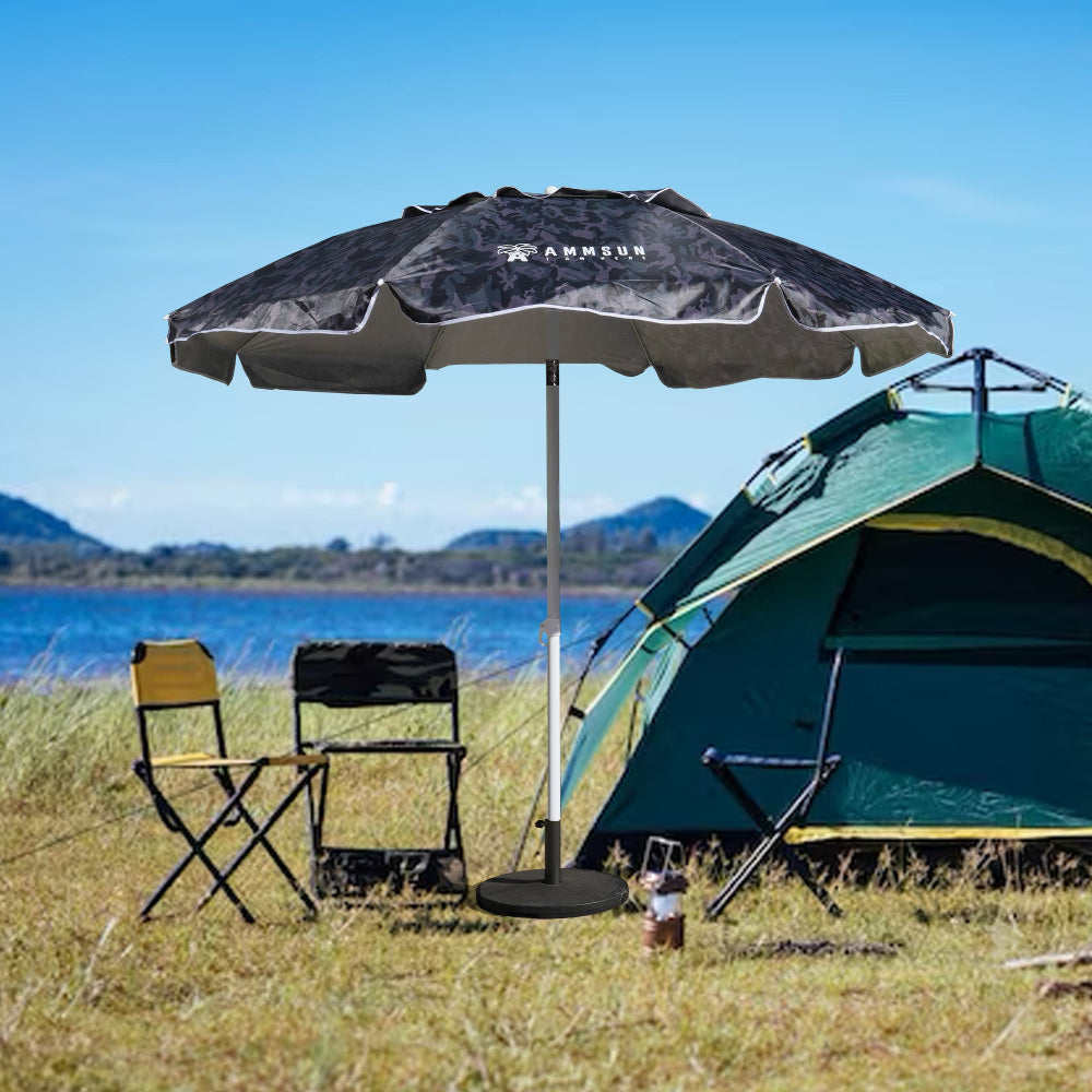 camouflage patio umbrella AMMSUN 6.5ft Outdoor Umbrella,Camouflage