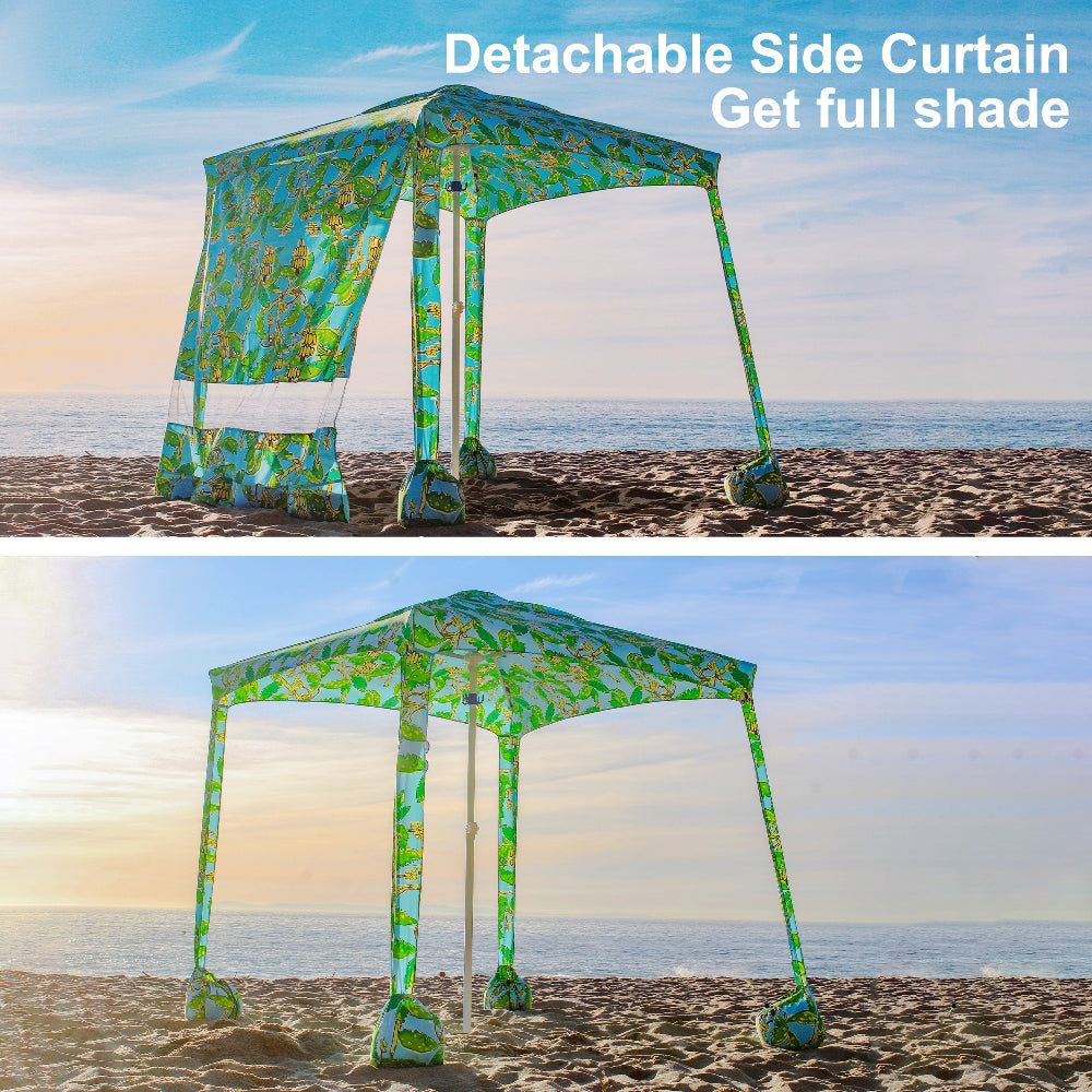 AMMSUN additional privacy sunwall for beach cabana,Banana | AMMSUN ...